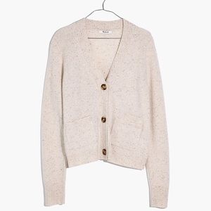 Madewell Wool Cropped Cardigan